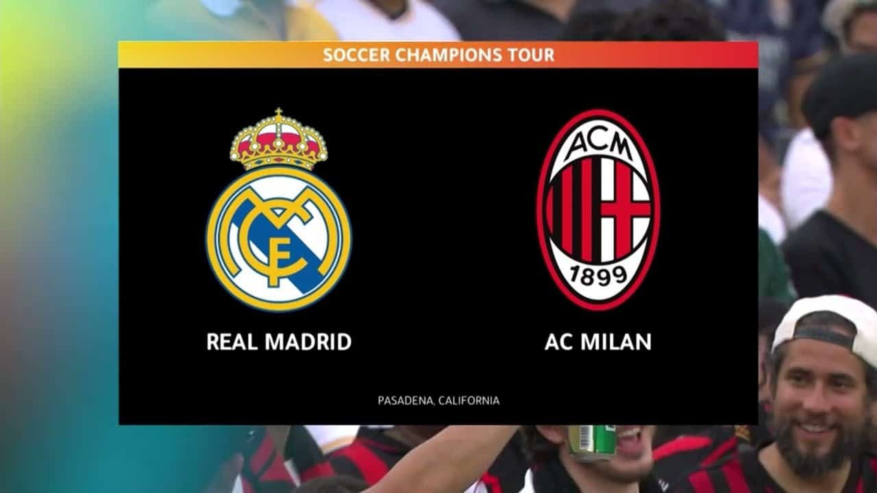 Real Madrid vs. A.C. Milan