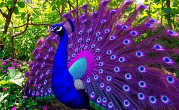 Purple Peacock